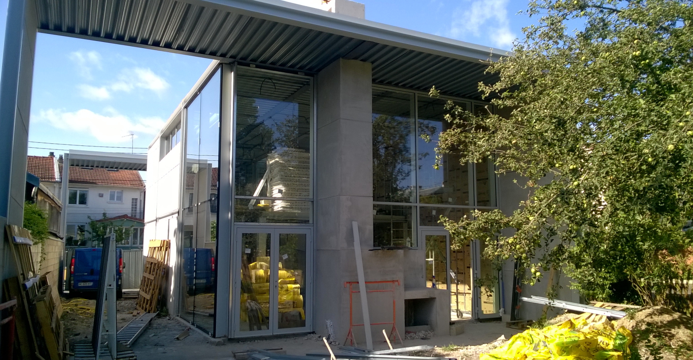 Private House, Maison familiale, Montreuil, 2014, Dragan Architecture, Paris